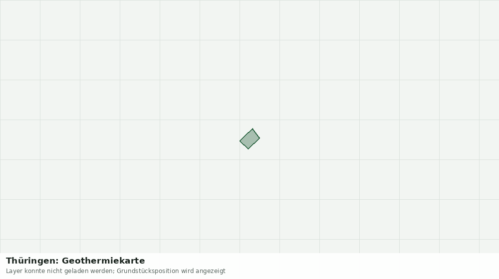 Statische Kartenansicht: Thüringen: Geothermiekarte