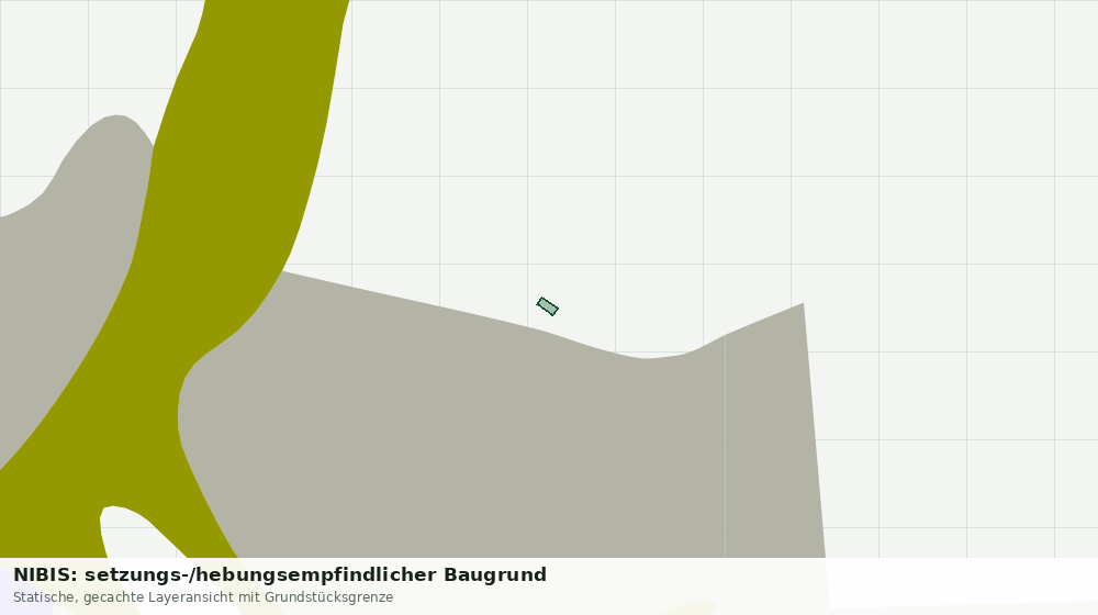 Statische Kartenansicht: NIBIS: setzungs-/hebungsempfindlicher Baugrund