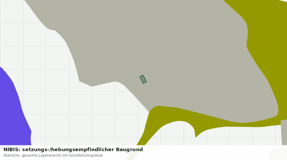 Statische Kartenansicht: NIBIS: setzungs-/hebungsempfindlicher Baugrund