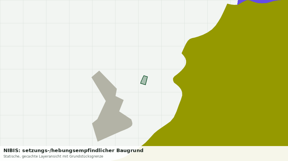 Statische Kartenansicht: NIBIS: setzungs-/hebungsempfindlicher Baugrund