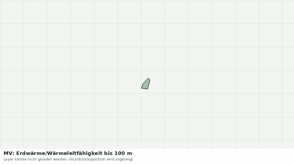 Statische Kartenansicht: MV: Erdwärme/Wärmeleitfähigkeit bis 100 m