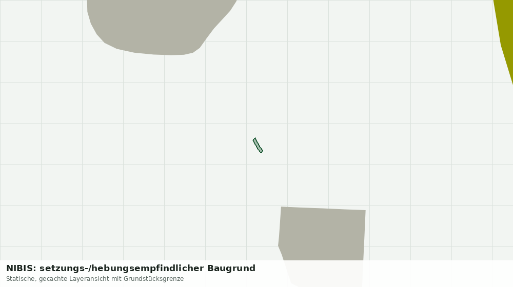 Statische Kartenansicht: NIBIS: setzungs-/hebungsempfindlicher Baugrund
