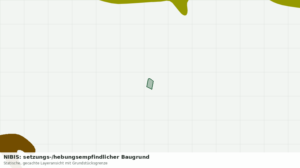 Statische Kartenansicht: NIBIS: setzungs-/hebungsempfindlicher Baugrund