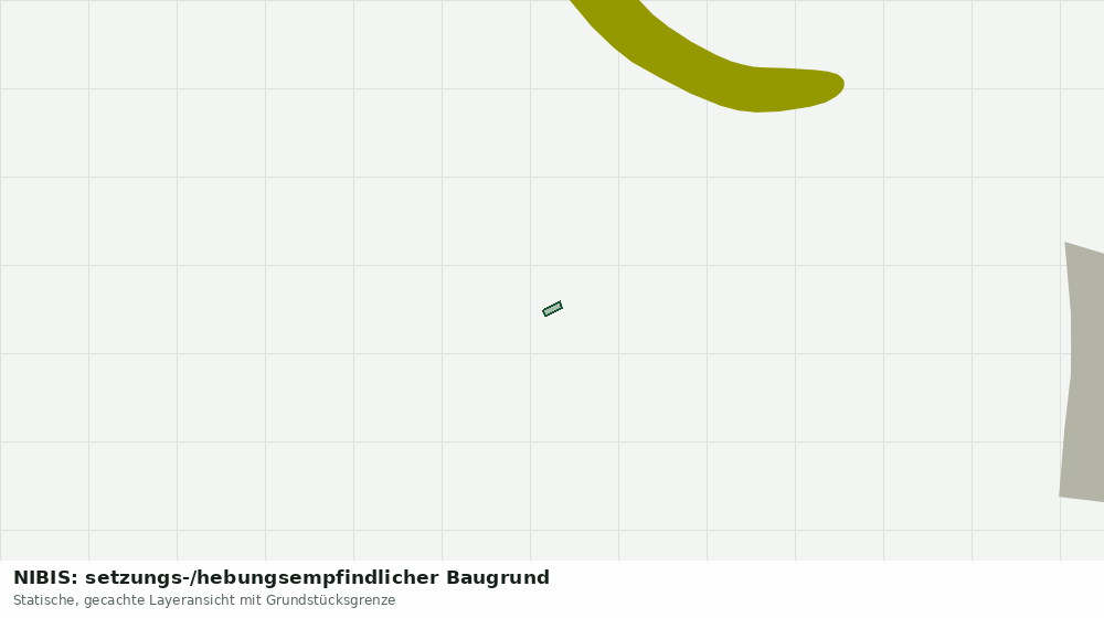 Statische Kartenansicht: NIBIS: setzungs-/hebungsempfindlicher Baugrund