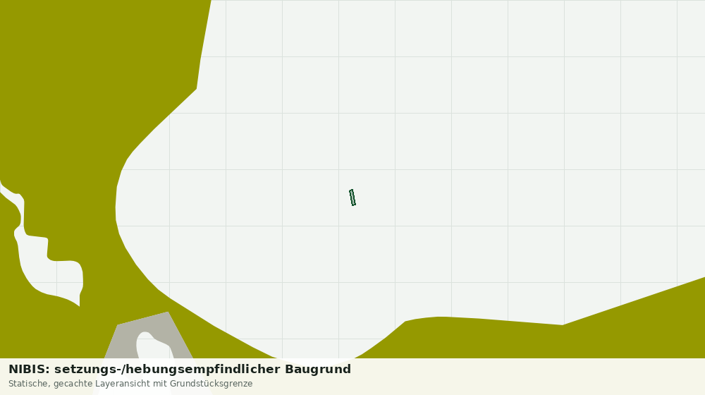 Statische Kartenansicht: NIBIS: setzungs-/hebungsempfindlicher Baugrund