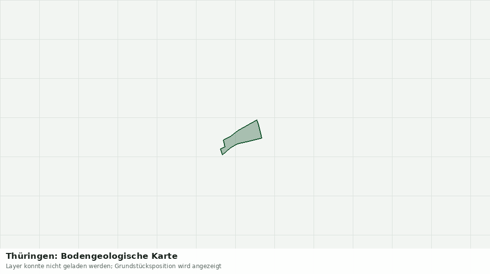 Statische Kartenansicht: Thüringen: Bodengeologische Karte