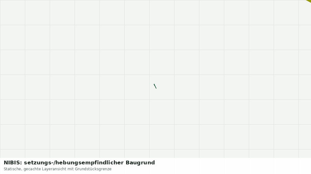 Statische Kartenansicht: NIBIS: setzungs-/hebungsempfindlicher Baugrund