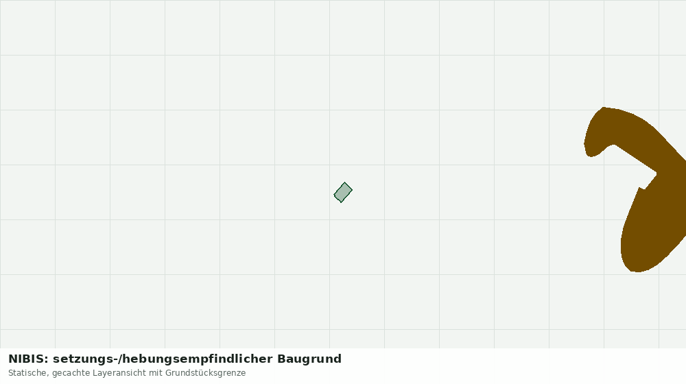 Statische Kartenansicht: NIBIS: setzungs-/hebungsempfindlicher Baugrund