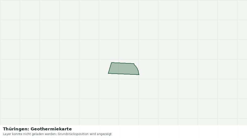 Statische Kartenansicht: Thüringen: Geothermiekarte