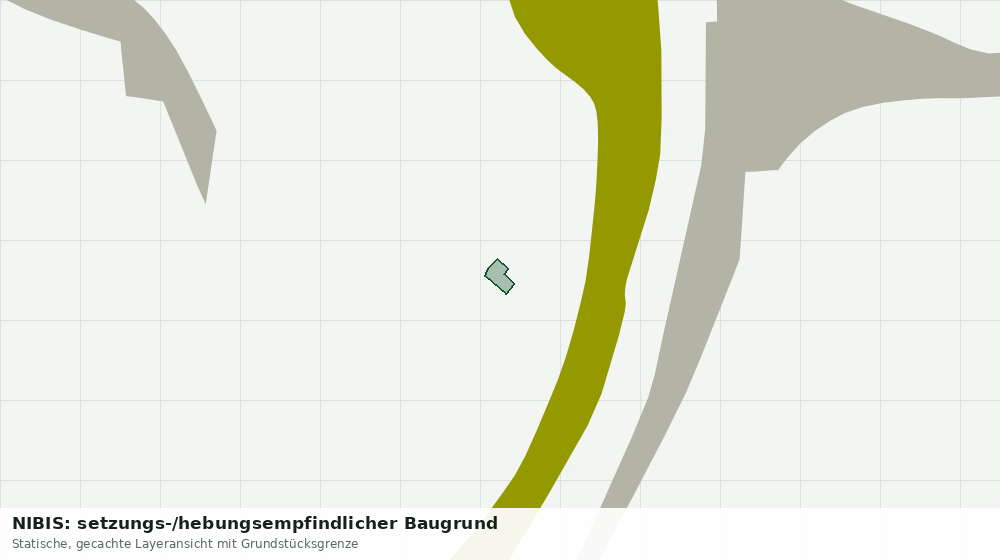 Statische Kartenansicht: NIBIS: setzungs-/hebungsempfindlicher Baugrund