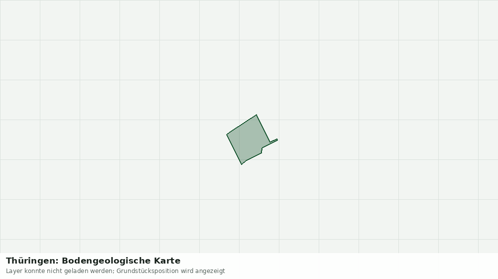 Statische Kartenansicht: Thüringen: Bodengeologische Karte