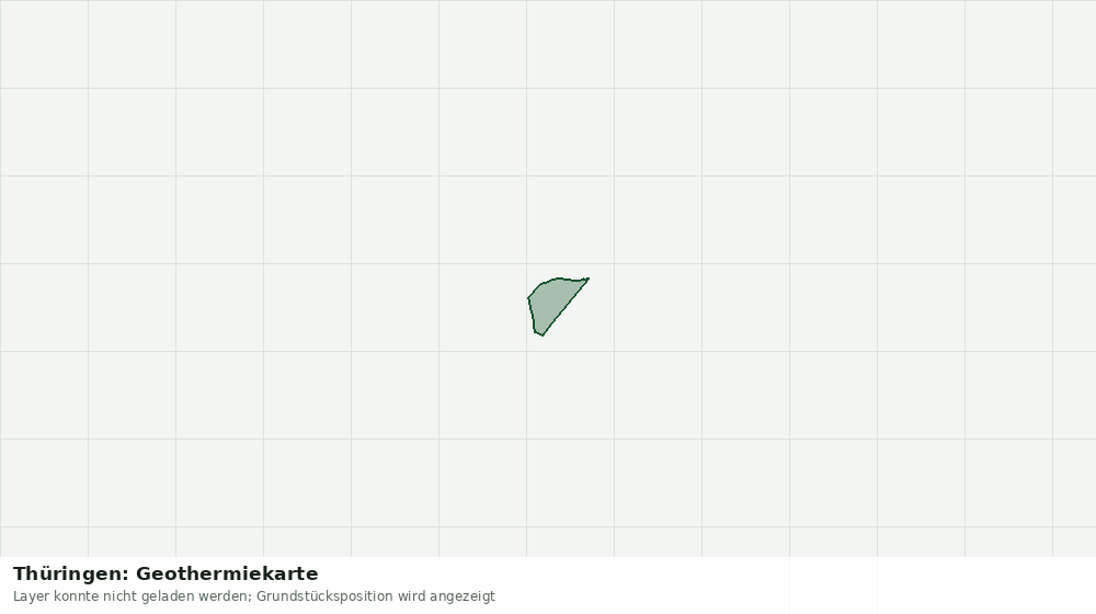 Statische Kartenansicht: Thüringen: Geothermiekarte
