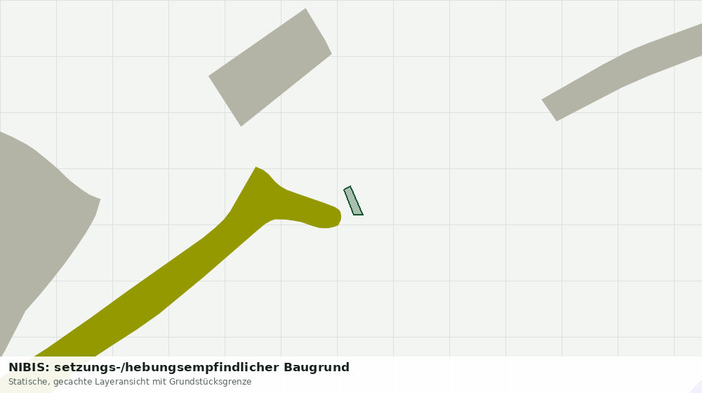 Statische Kartenansicht: NIBIS: setzungs-/hebungsempfindlicher Baugrund