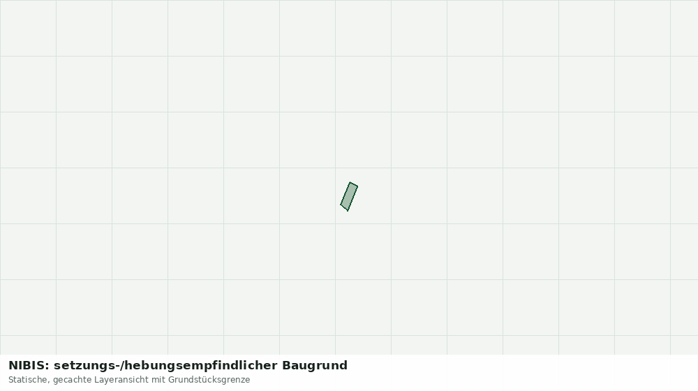Statische Kartenansicht: NIBIS: setzungs-/hebungsempfindlicher Baugrund
