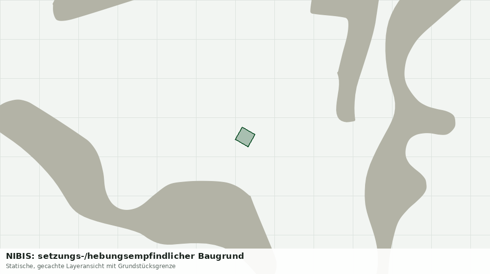 Statische Kartenansicht: NIBIS: setzungs-/hebungsempfindlicher Baugrund
