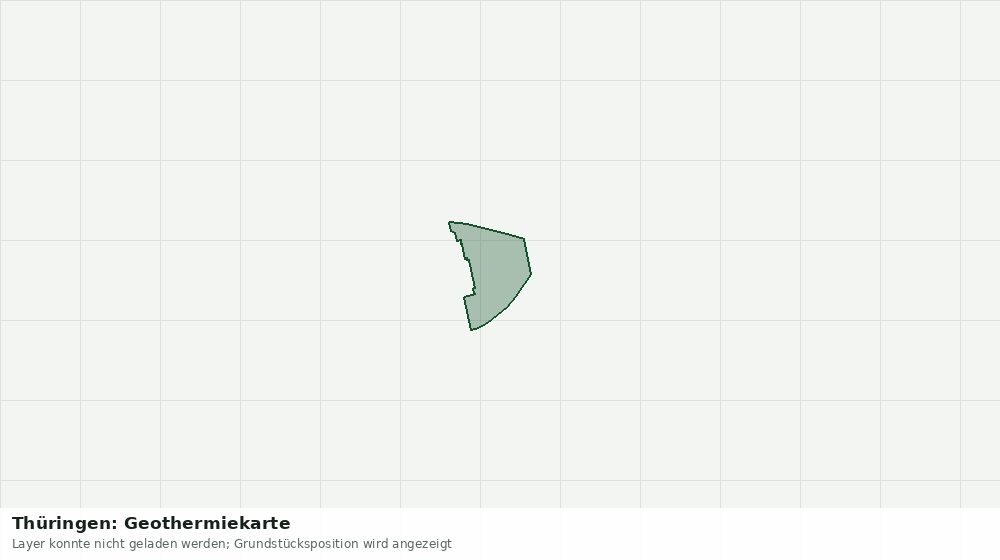 Statische Kartenansicht: Thüringen: Geothermiekarte