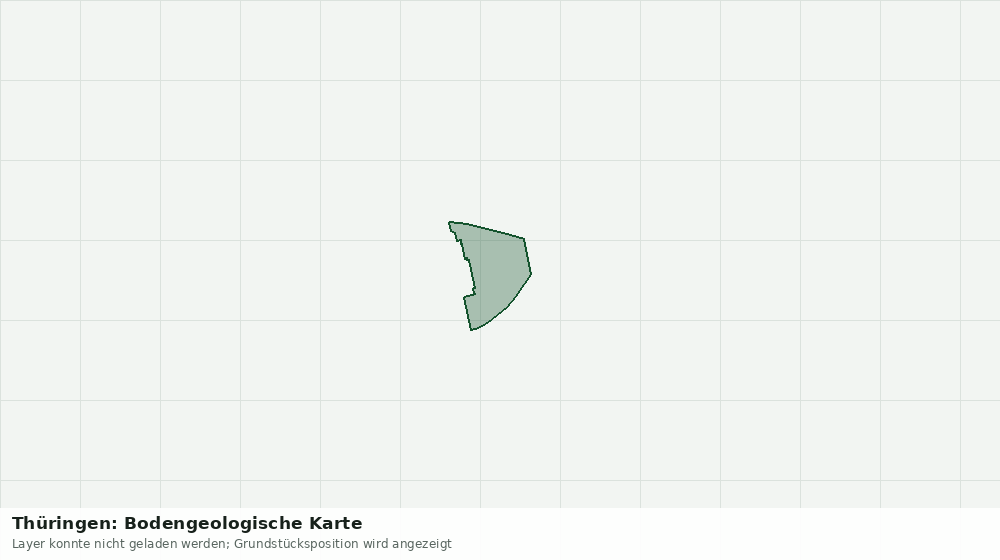 Statische Kartenansicht: Thüringen: Bodengeologische Karte