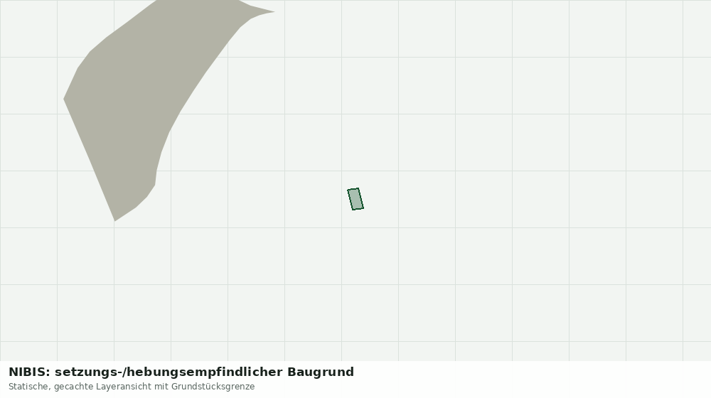 Statische Kartenansicht: NIBIS: setzungs-/hebungsempfindlicher Baugrund