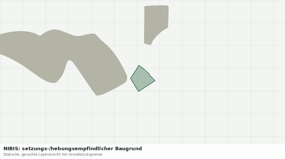 Statische Kartenansicht: NIBIS: setzungs-/hebungsempfindlicher Baugrund