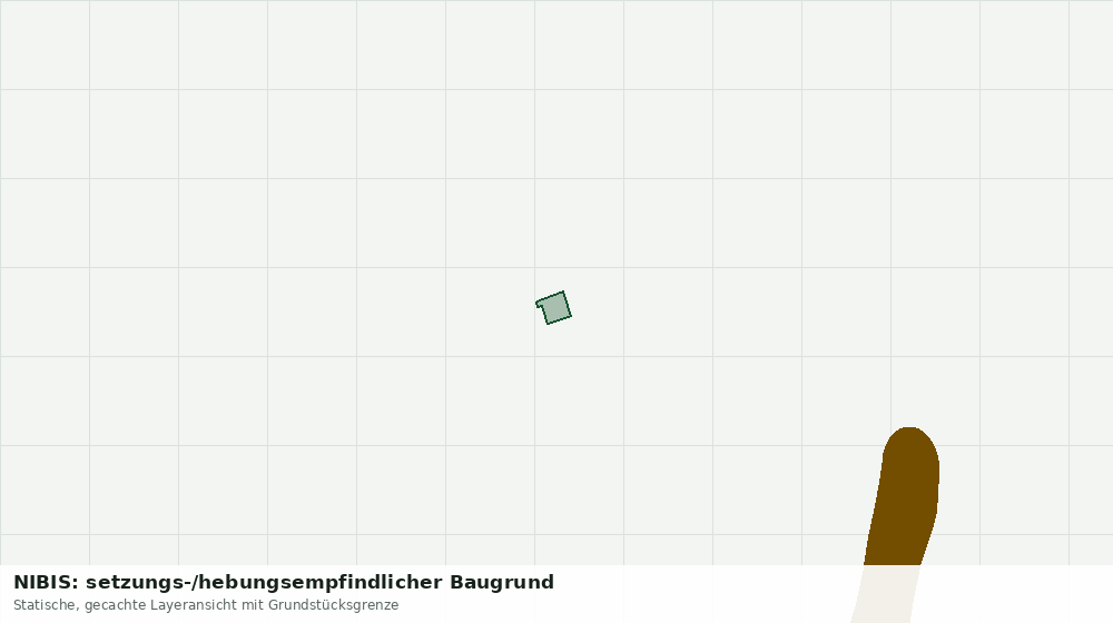 Statische Kartenansicht: NIBIS: setzungs-/hebungsempfindlicher Baugrund