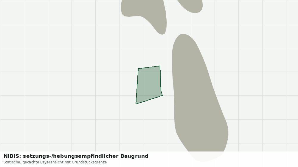 Statische Kartenansicht: NIBIS: setzungs-/hebungsempfindlicher Baugrund