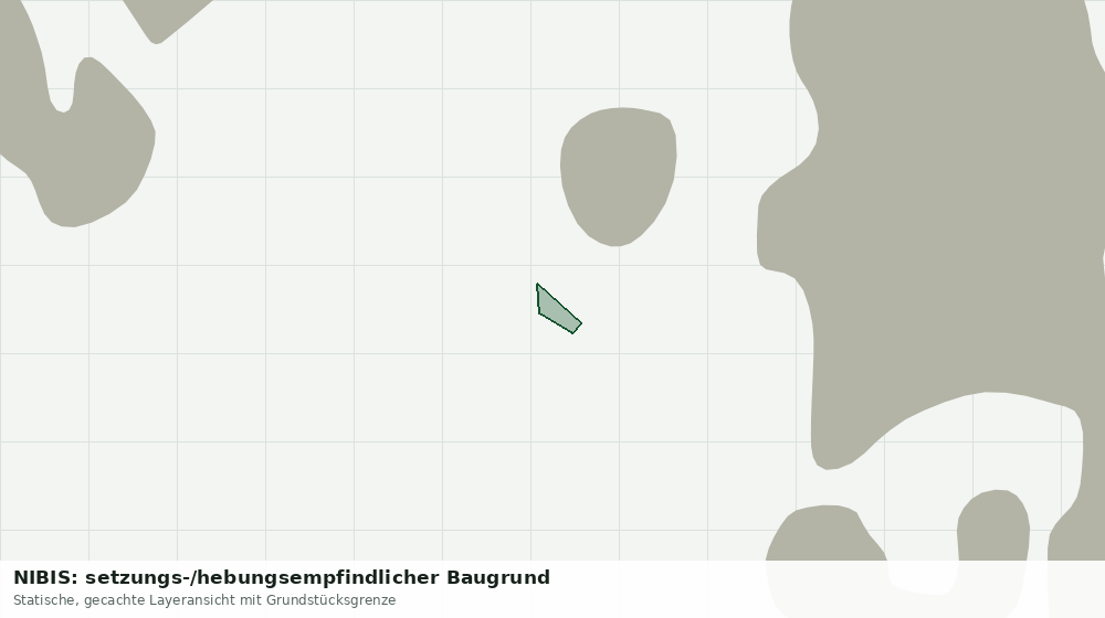 Statische Kartenansicht: NIBIS: setzungs-/hebungsempfindlicher Baugrund