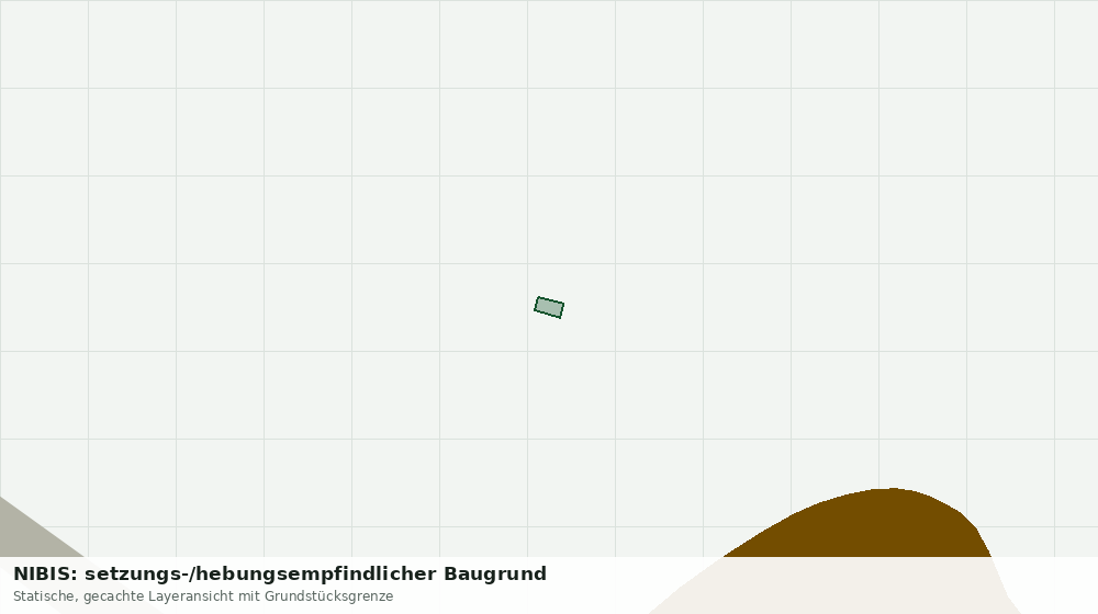 Statische Kartenansicht: NIBIS: setzungs-/hebungsempfindlicher Baugrund