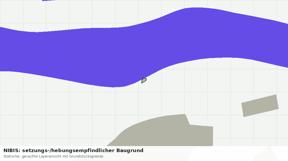 Statische Kartenansicht: NIBIS: setzungs-/hebungsempfindlicher Baugrund