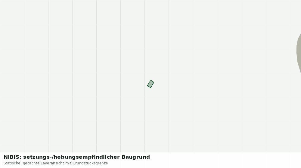 Statische Kartenansicht: NIBIS: setzungs-/hebungsempfindlicher Baugrund