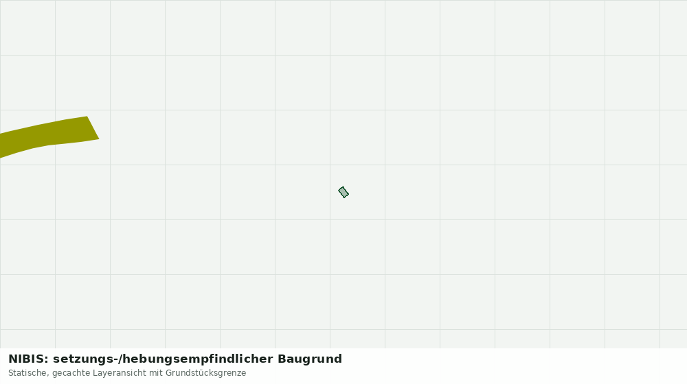 Statische Kartenansicht: NIBIS: setzungs-/hebungsempfindlicher Baugrund