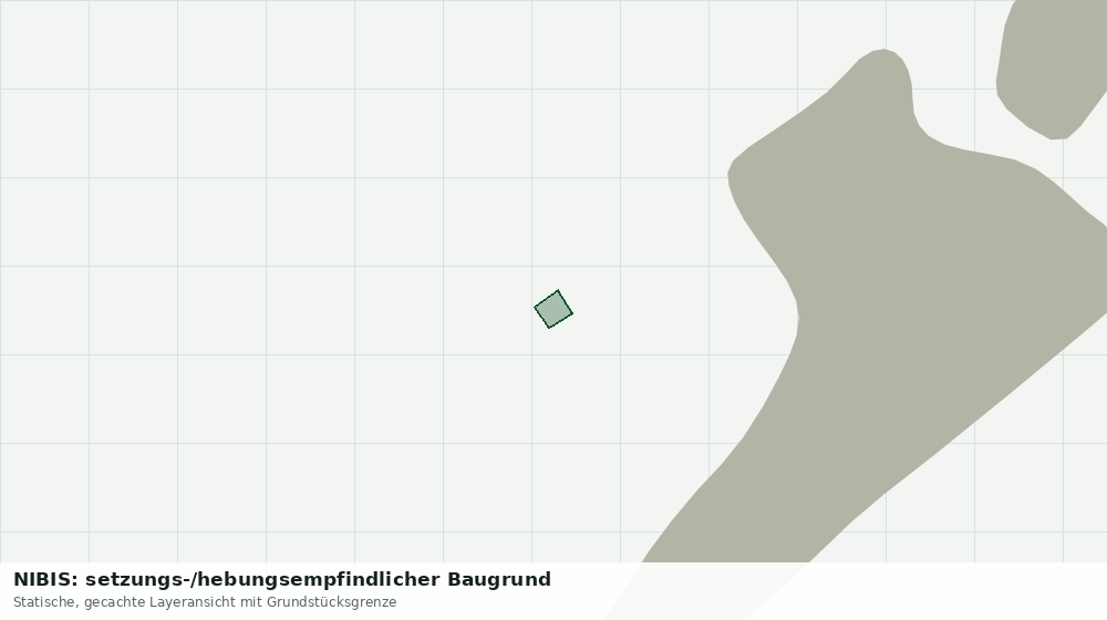 Statische Kartenansicht: NIBIS: setzungs-/hebungsempfindlicher Baugrund