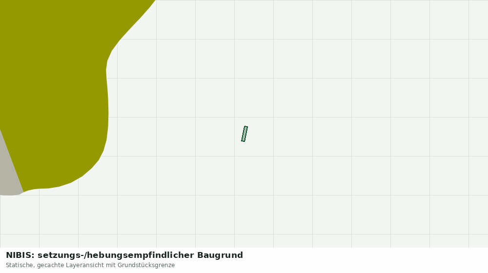 Statische Kartenansicht: NIBIS: setzungs-/hebungsempfindlicher Baugrund