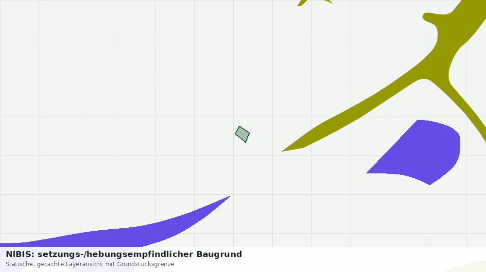Statische Kartenansicht: NIBIS: setzungs-/hebungsempfindlicher Baugrund