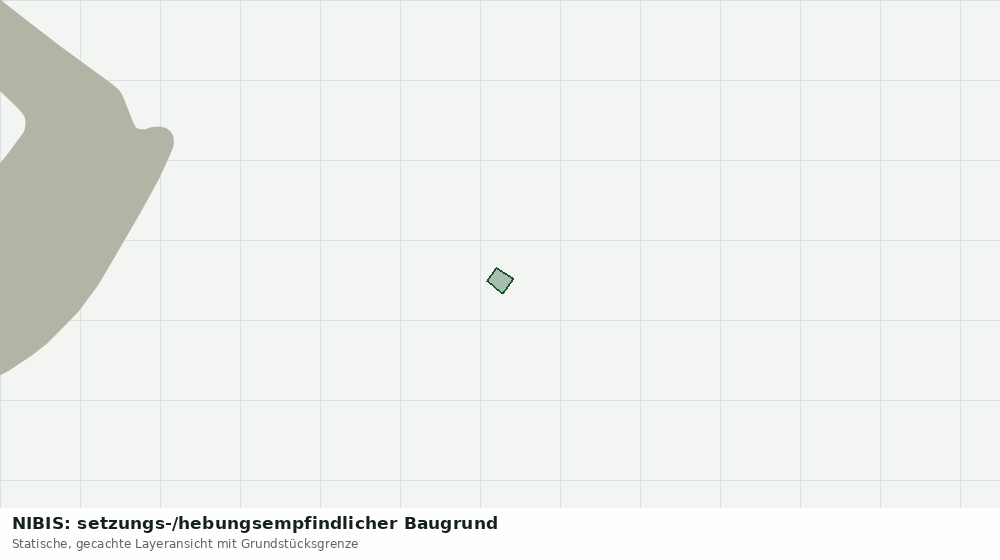 Statische Kartenansicht: NIBIS: setzungs-/hebungsempfindlicher Baugrund