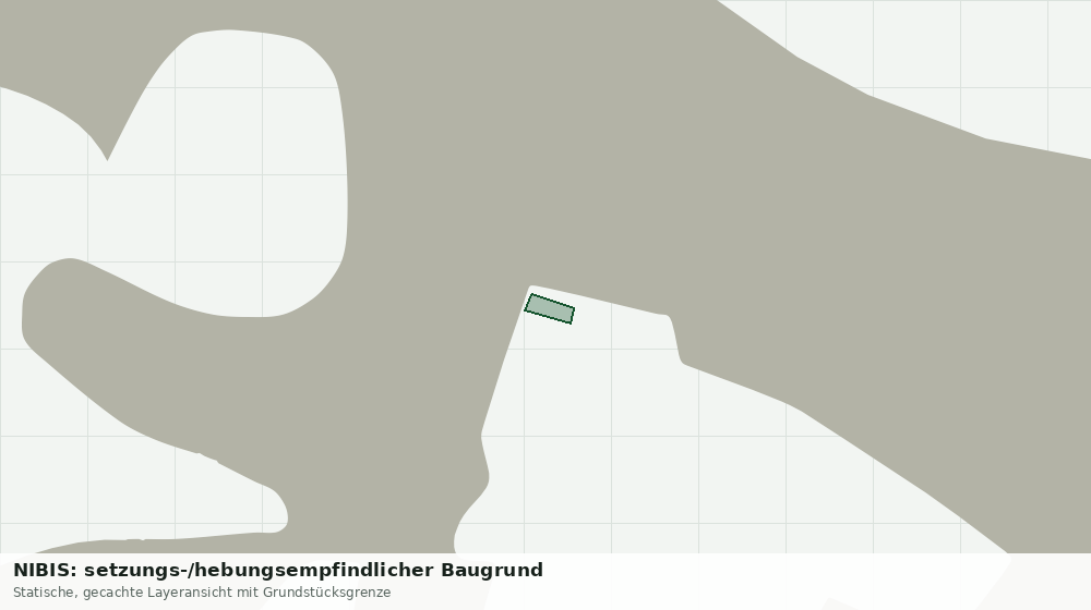 Statische Kartenansicht: NIBIS: setzungs-/hebungsempfindlicher Baugrund