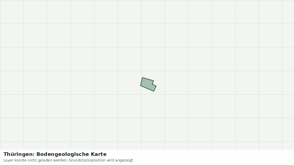 Statische Kartenansicht: Thüringen: Bodengeologische Karte