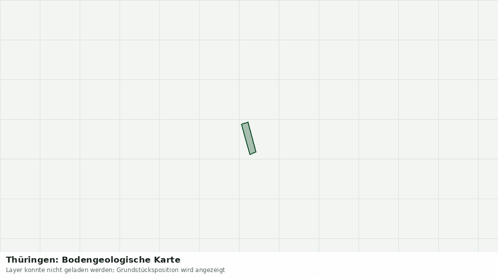 Statische Kartenansicht: Thüringen: Bodengeologische Karte
