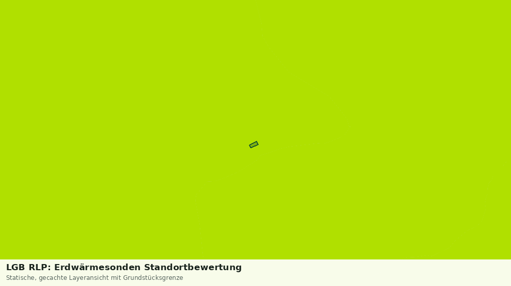 Statische Kartenansicht: LGB RLP: Erdwärmesonden Standortbewertung