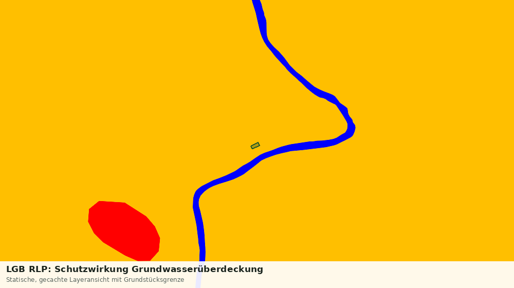 Statische Kartenansicht: LGB RLP: Schutzwirkung Grundwasserüberdeckung