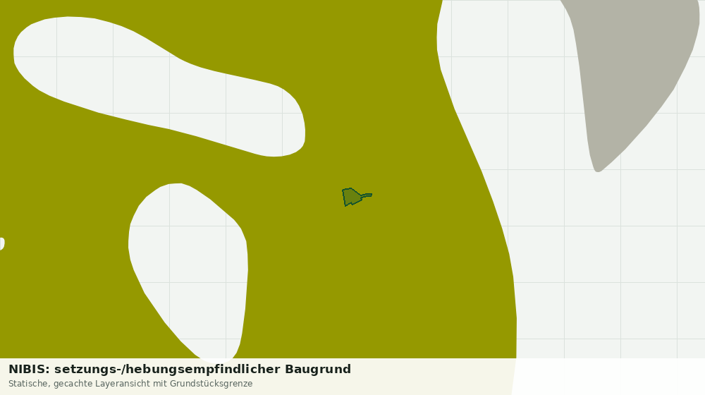 Statische Kartenansicht: NIBIS: setzungs-/hebungsempfindlicher Baugrund