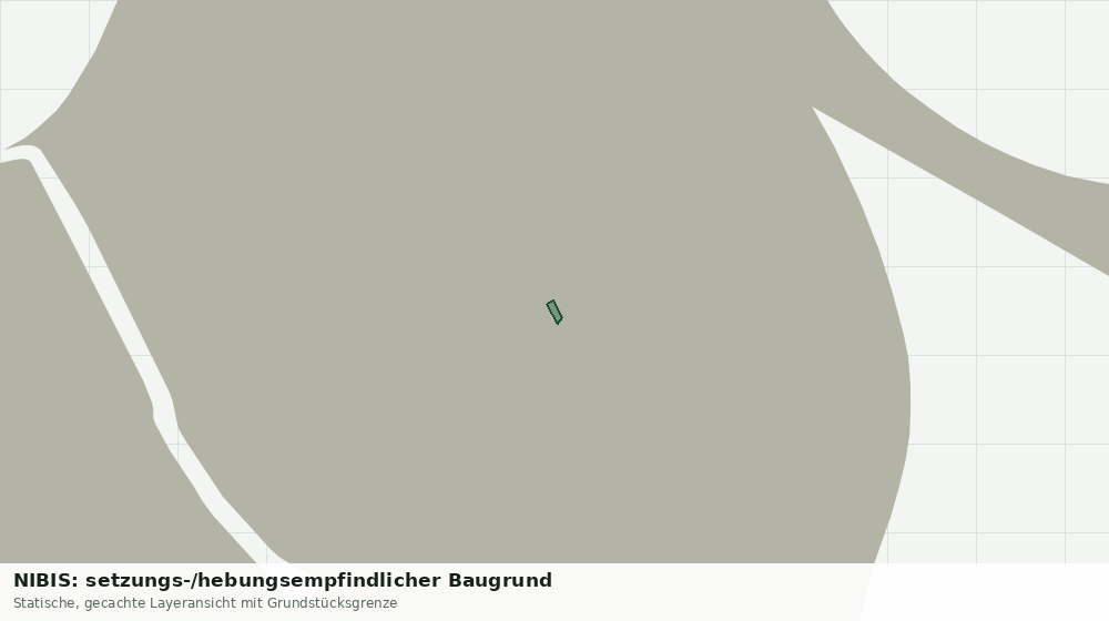 Statische Kartenansicht: NIBIS: setzungs-/hebungsempfindlicher Baugrund