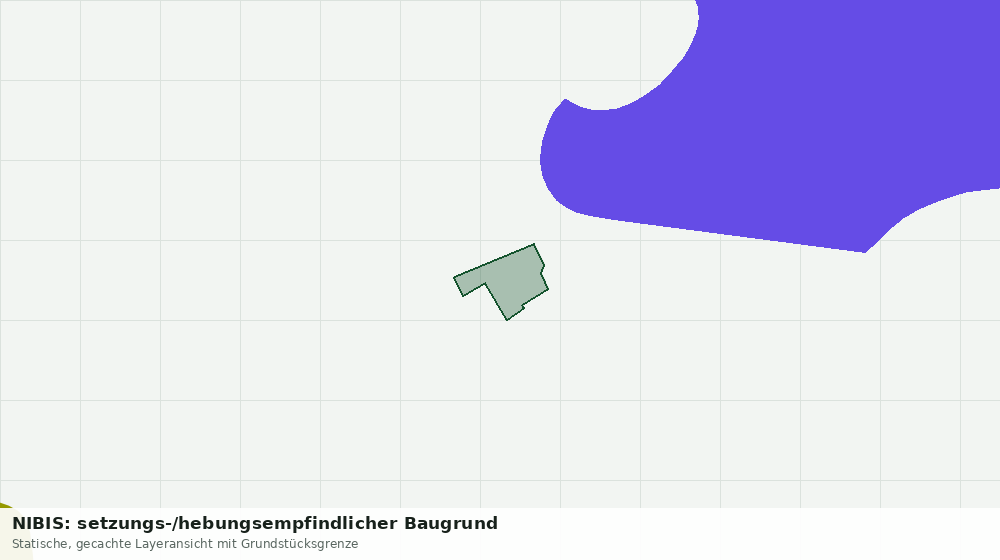 Statische Kartenansicht: NIBIS: setzungs-/hebungsempfindlicher Baugrund