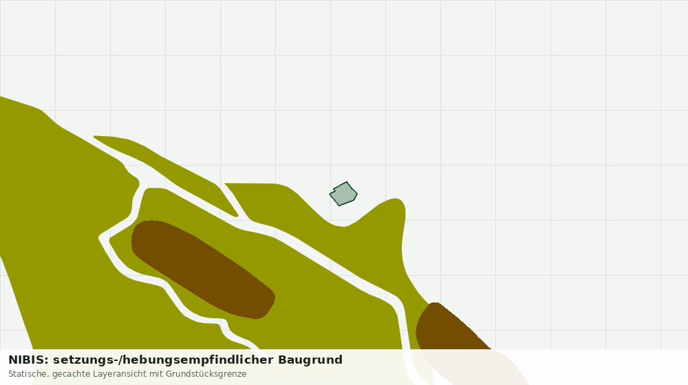 Statische Kartenansicht: NIBIS: setzungs-/hebungsempfindlicher Baugrund
