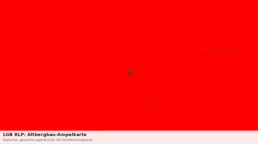 Statische Kartenansicht: LGB RLP: Altbergbau-Ampelkarte