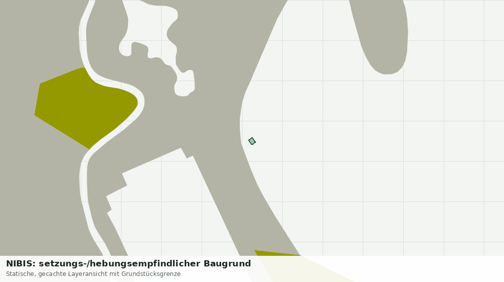 Statische Kartenansicht: NIBIS: setzungs-/hebungsempfindlicher Baugrund