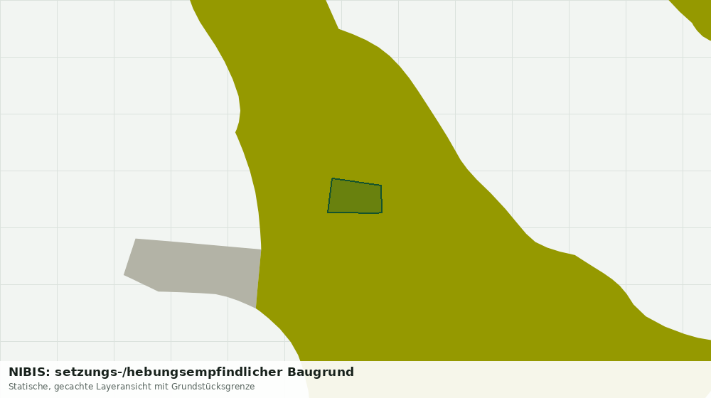 Statische Kartenansicht: NIBIS: setzungs-/hebungsempfindlicher Baugrund