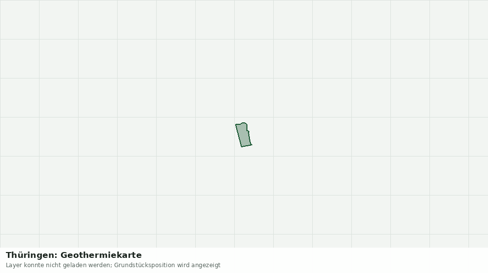 Statische Kartenansicht: Thüringen: Geothermiekarte