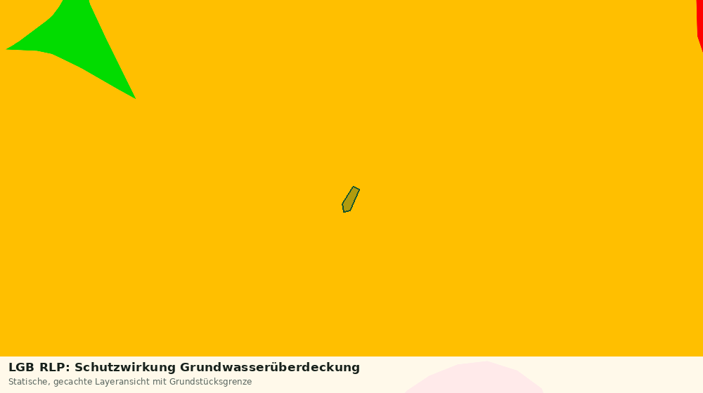 Statische Kartenansicht: LGB RLP: Schutzwirkung Grundwasserüberdeckung