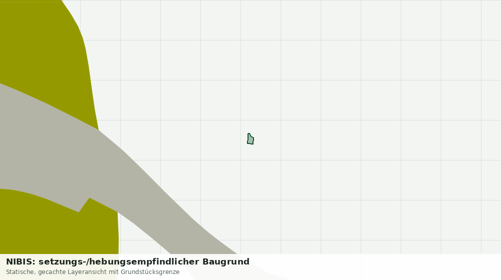 Statische Kartenansicht: NIBIS: setzungs-/hebungsempfindlicher Baugrund