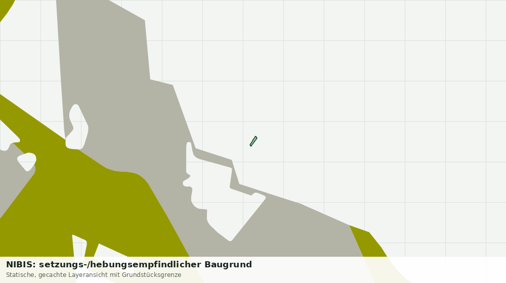 Statische Kartenansicht: NIBIS: setzungs-/hebungsempfindlicher Baugrund